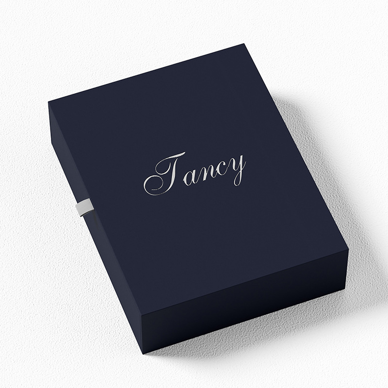Boîte-cadeau d'emballage de boîte de parfum de carton de papier de boîte cosmétique de luxe d'impression d'OEM blanc 