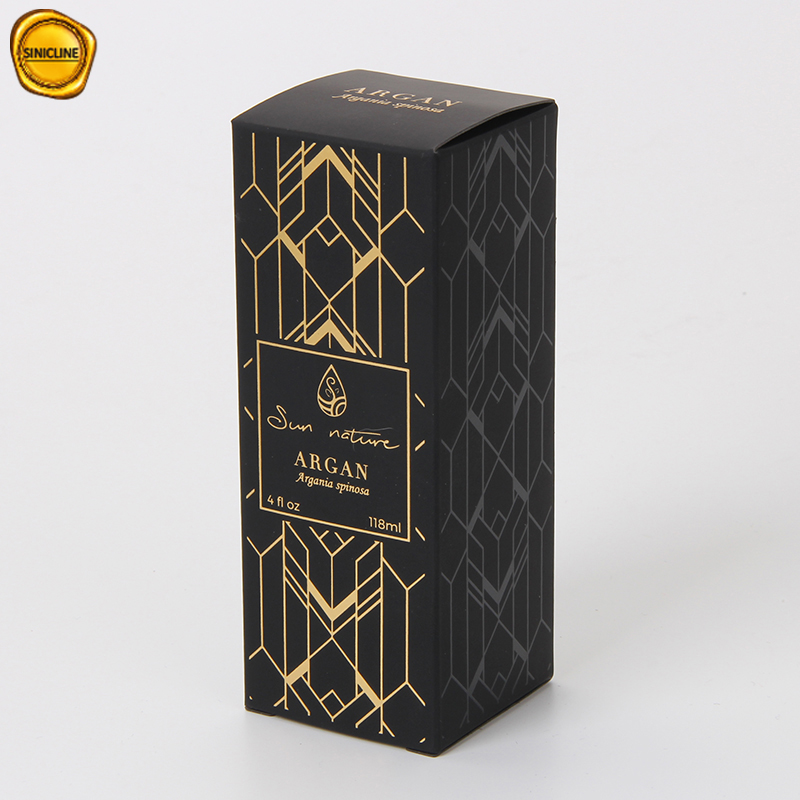 Le luxe personnalisent la boîte d'emballage de bouteille de parfum de carton de papier de paquets de parfum cosmétique