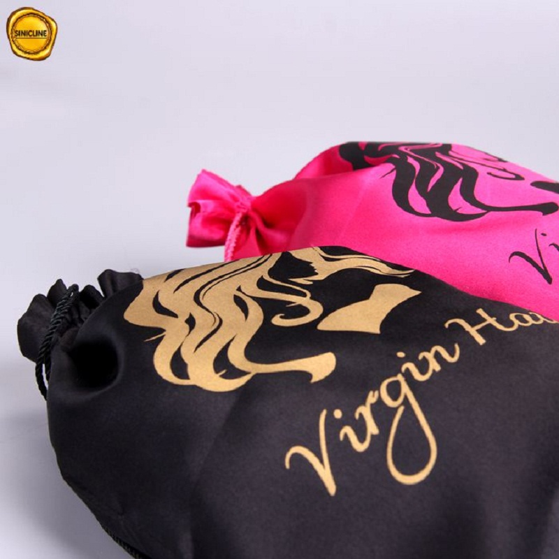 Sacs d'emballage avec logo personnalisé pour perruques de cheveux Sacs d'emballage pour perruques de cheveux